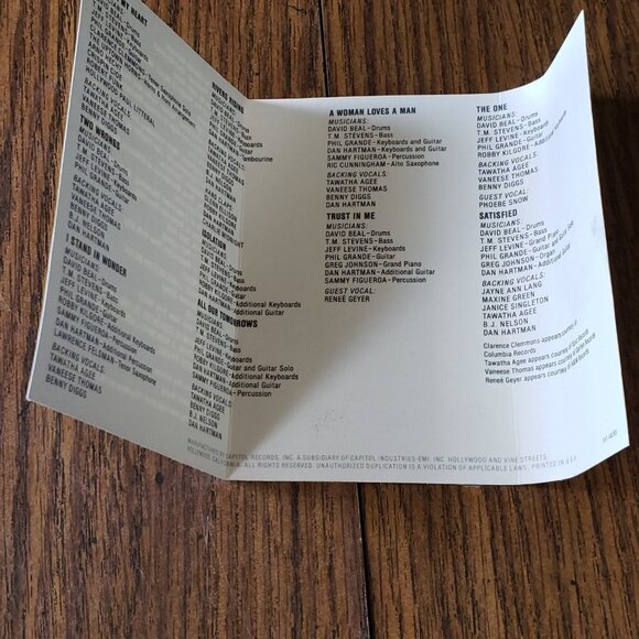 Joe Cocker- Unchain My Heart (Cassette Tape) 1987 Capitol Records - Picture 4 of 6